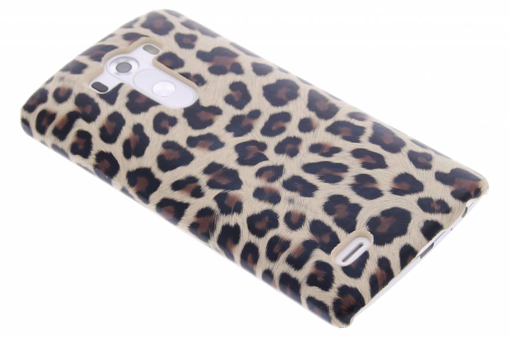 Image of Bruin luipaard design hardcase hoesje voor de LG G3