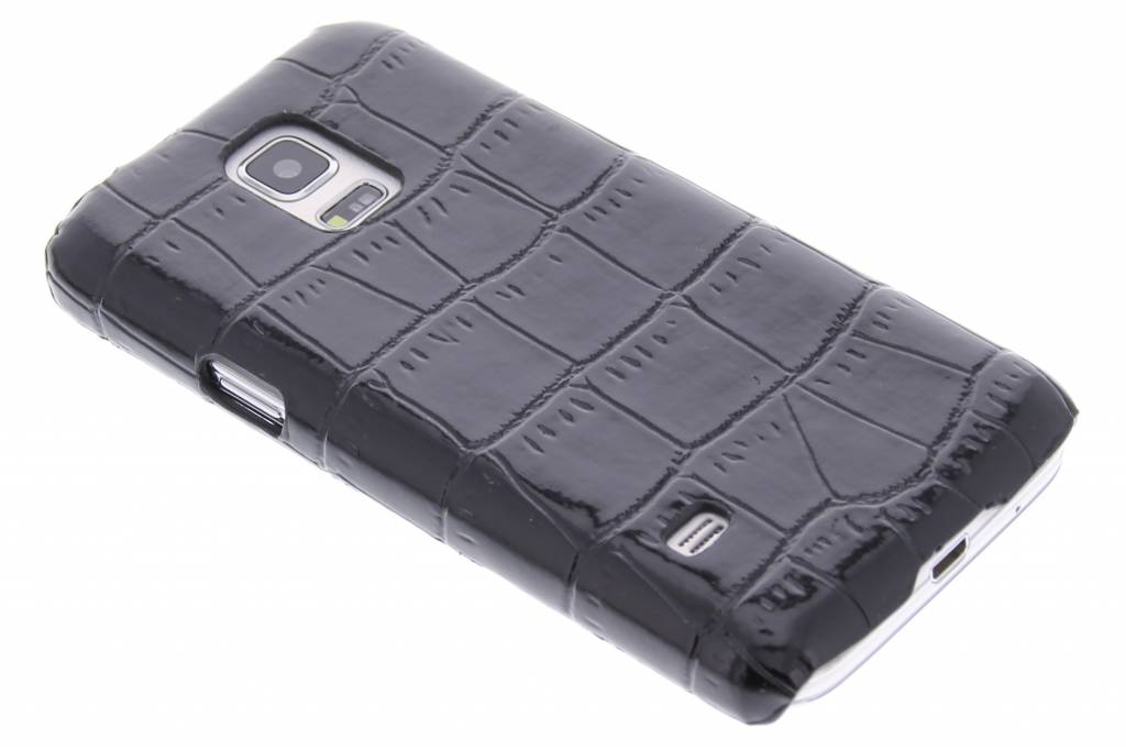 Image of Zwart krokodil design hardcase hoesje voor de Samsung Galaxy S5 Mini