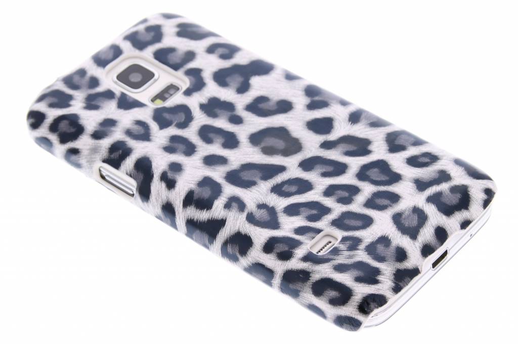 Image of Grijs luipaard design hardcase hoesje voor de Samsung Galaxy S5 Mini