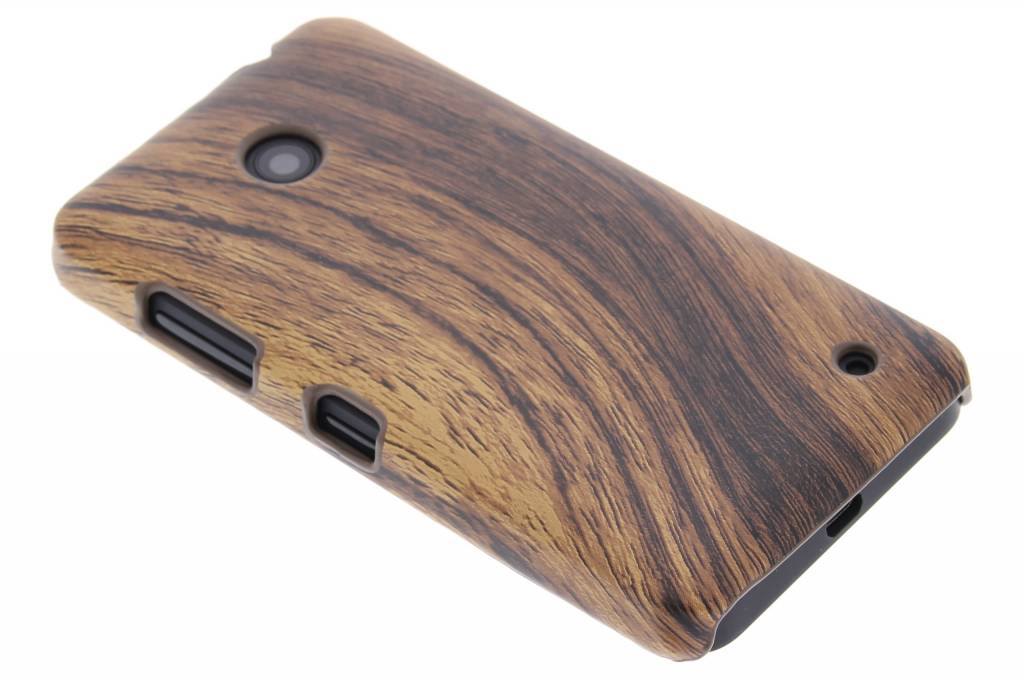 Image of Hout design hardcase hoesje voor de Nokia Lumia 630 / 635