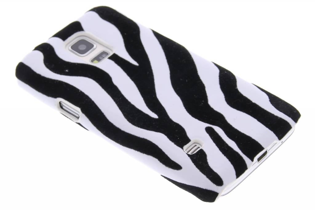 Image of Zebra flock hardcase hoesje voor de Samsung Galaxy S5 Mini