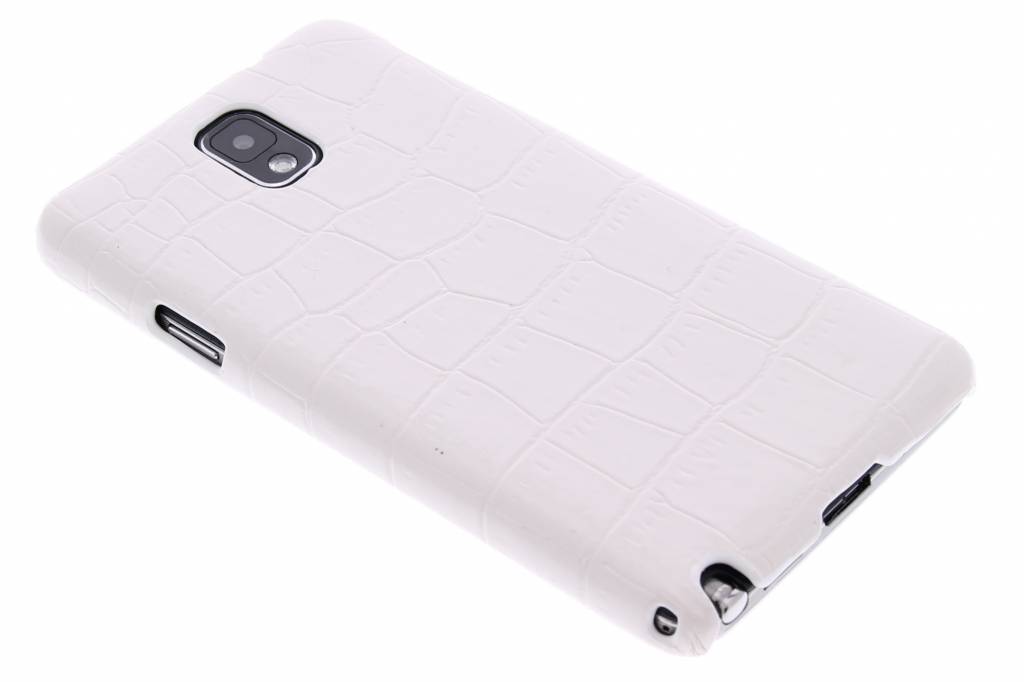 Image of Wit krokodil design hardcase hoesje voor de Samsung Galaxy Note 3