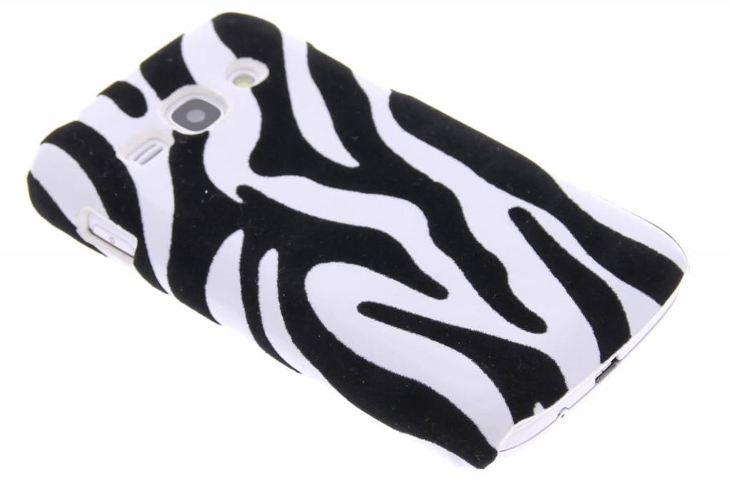 Image of Zebra flock hardcase hoesje voor de Samsung Galaxy Ace 3