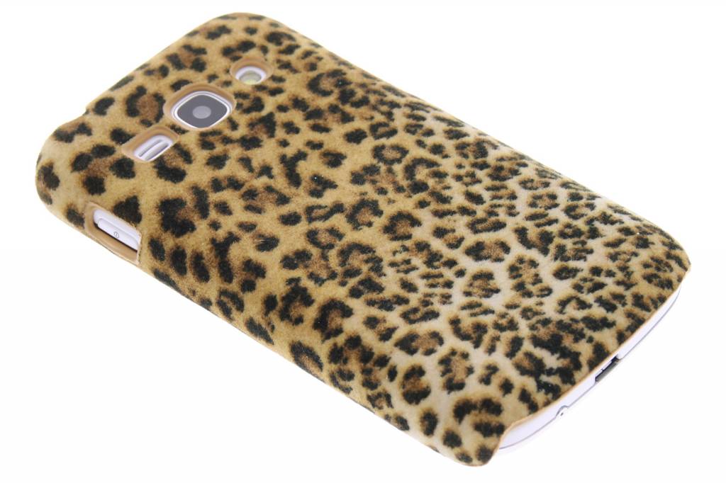 Image of Luipaard flock hardcase hoesje voor de Samsung Galaxy Ace 3