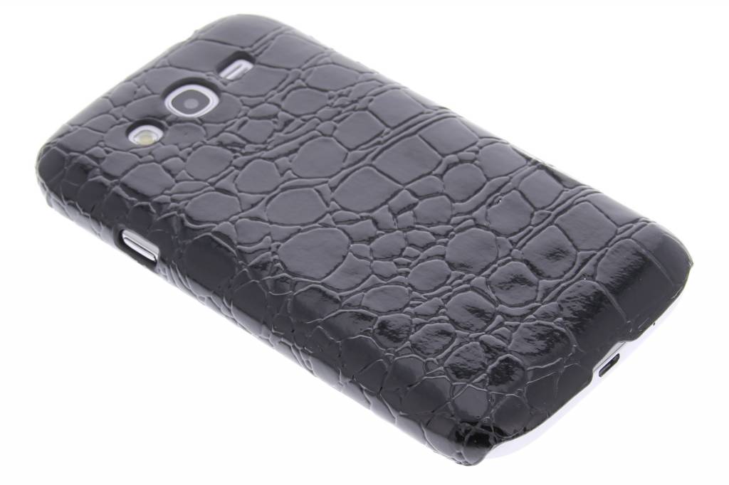 Image of Zwart krokodil design hardcase hoesje voor de Samsung Galaxy Grand (Neo)