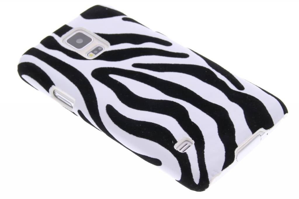 Image of Zebra flock hardcase hoesje voor de Samsung Galaxy S5 (Plus) / Neo