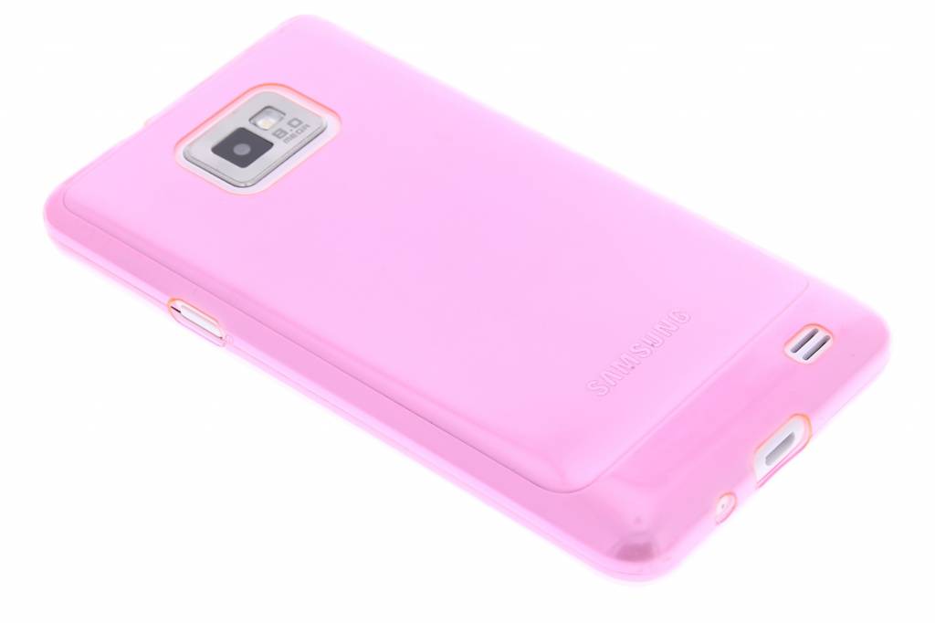 Image of Roze ultra thin transparant TPU hoesje voor de Samsung Galaxy S2 (Plus)