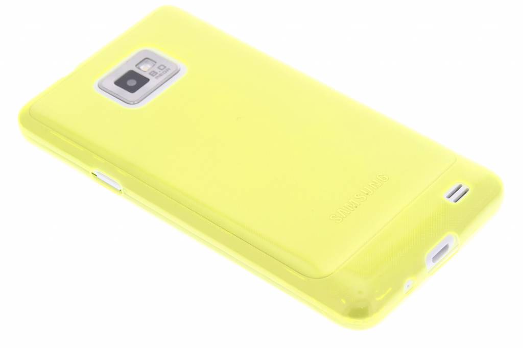 Image of Lime ultra thin transparant TPU hoesje voor de Samsung Galaxy S2 (Plus)