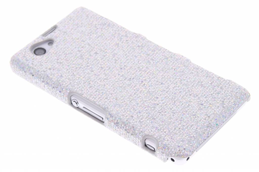 Image of Zilver glamour design hardcase hoesje voor de Sony Xperia Z1 Compact