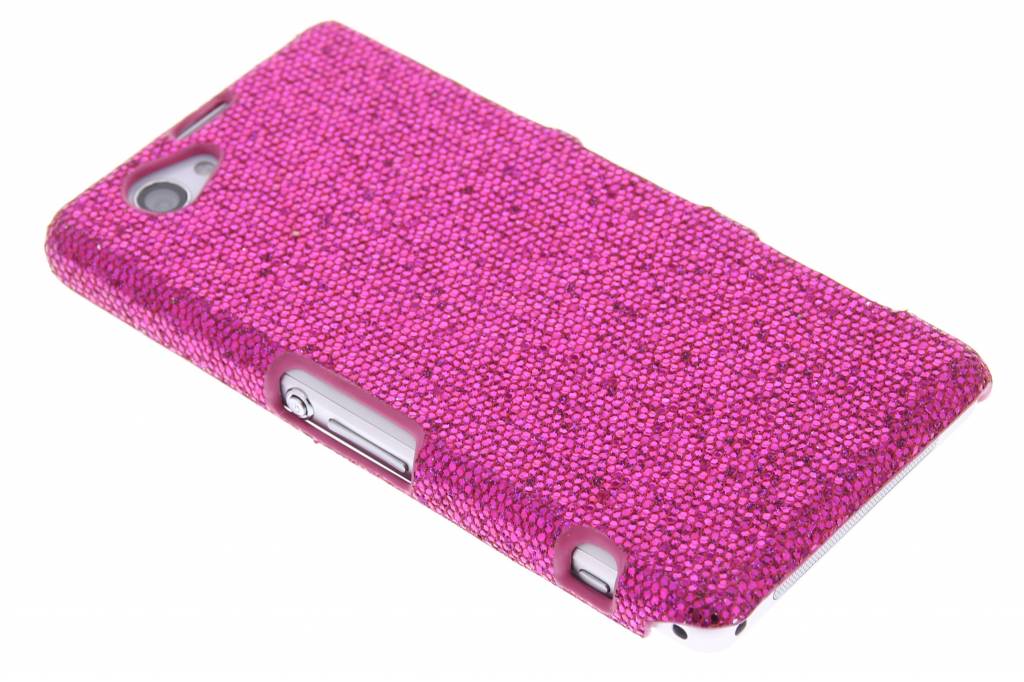 Image of Fuchsia glamour design hardcase hoesje voor de Sony Xperia Z1 Compact