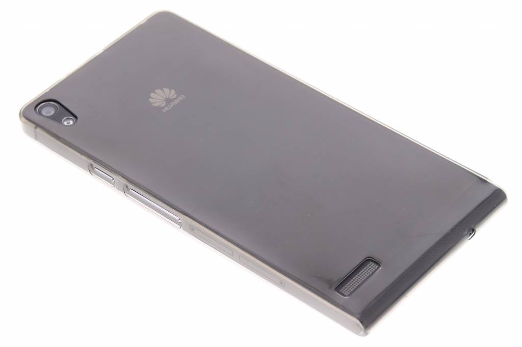 Image of Grijs ultra thin transparant TPU hoesje voor de Huawei Ascend P6 / P6s