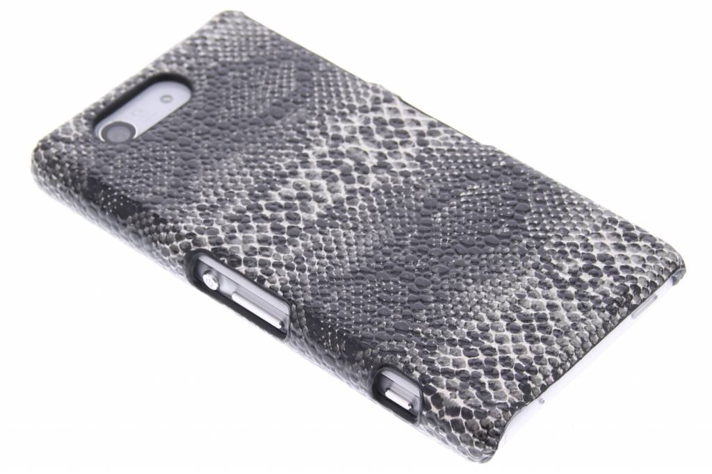 Image of Zwart slangen design hardcase hoesje voor de Sony Xperia Z3 Compact