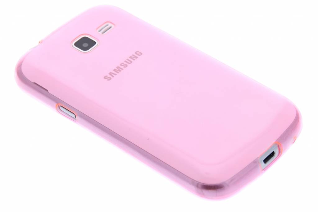 Image of Roze ultra thin transparant TPU hoesje voor de Samsung Galaxy Trend Lite