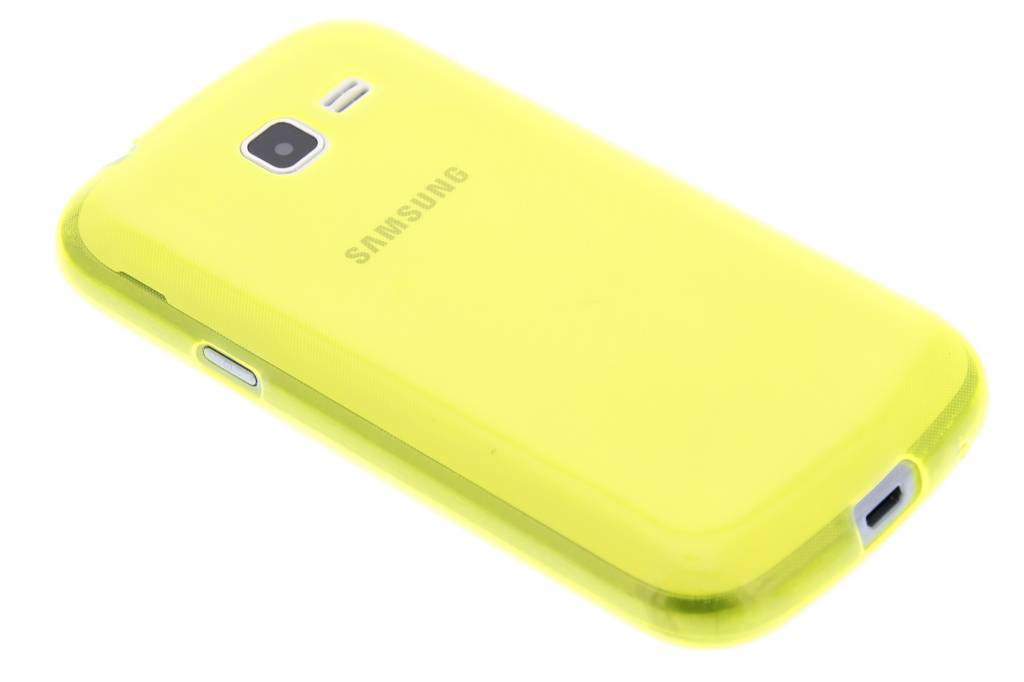 Image of Lime ultra thin transparant TPU hoesje voor de Samsung Galaxy Trend Lite