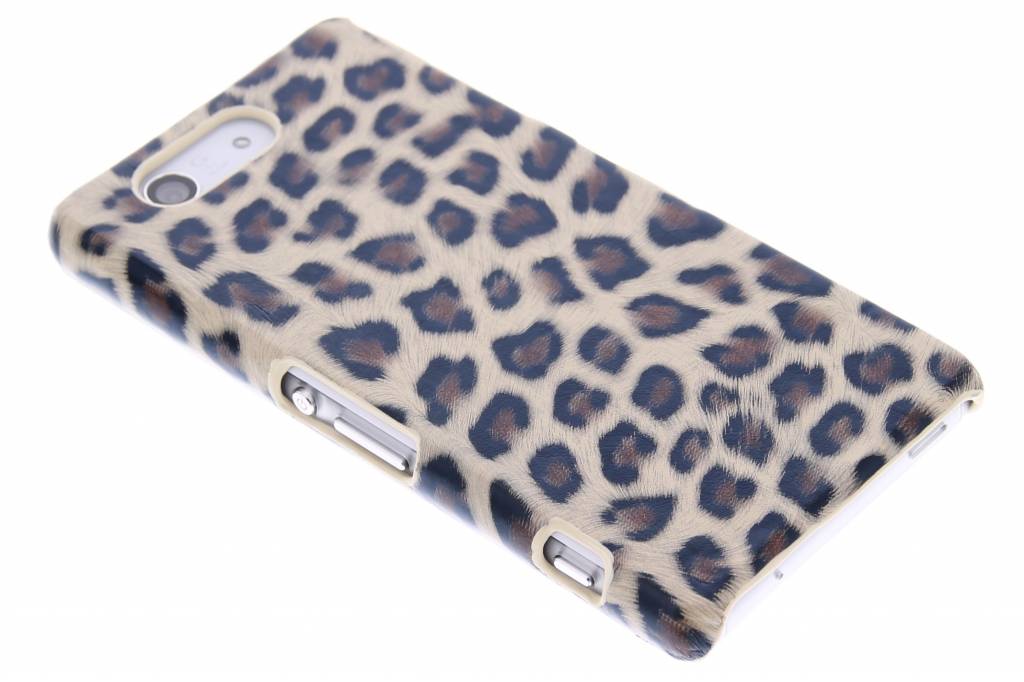 Image of Bruin luipaard design hardcase hoesje voor de Sony Xperia Z3 Compact