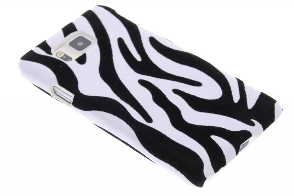 Image of Zebra flock hardcase hoesje voor de Samsung Galaxy Alpha