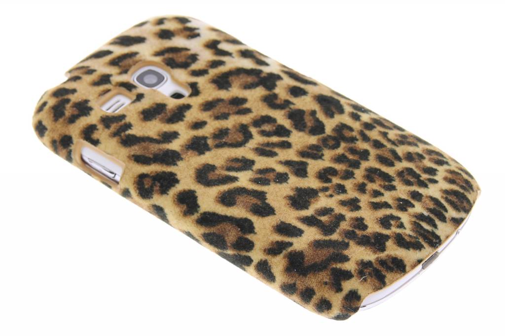 Image of Luipaard flock hardcase hoesje voor de Samsung Galaxy S3 Mini