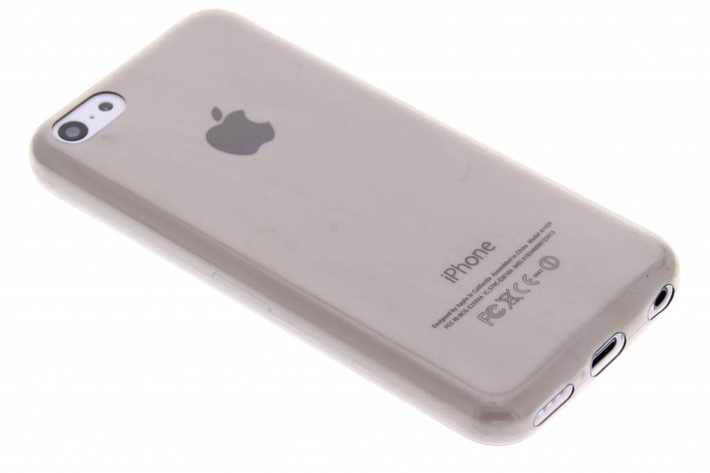 Image of Grijs ultra thin transparant TPU hoesje voor de iPhone 5c