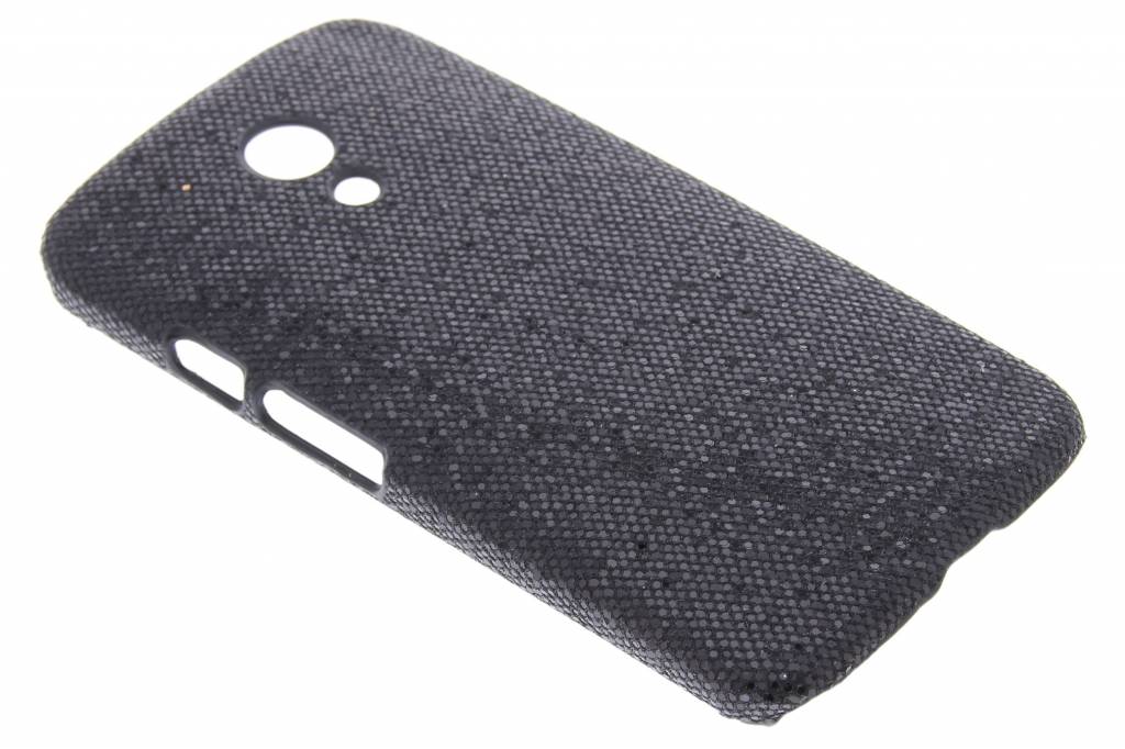 Image of Zwart glamour design hardcase hoesje voor de Motorola Moto G 2nd Gen 2014