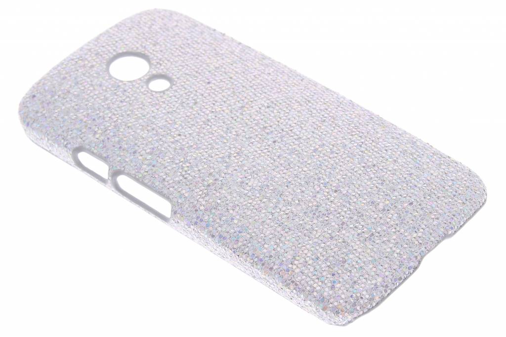 Image of Zilver glamour design hardcase hoesje voor de Motorola Moto G 2nd Gen 2014