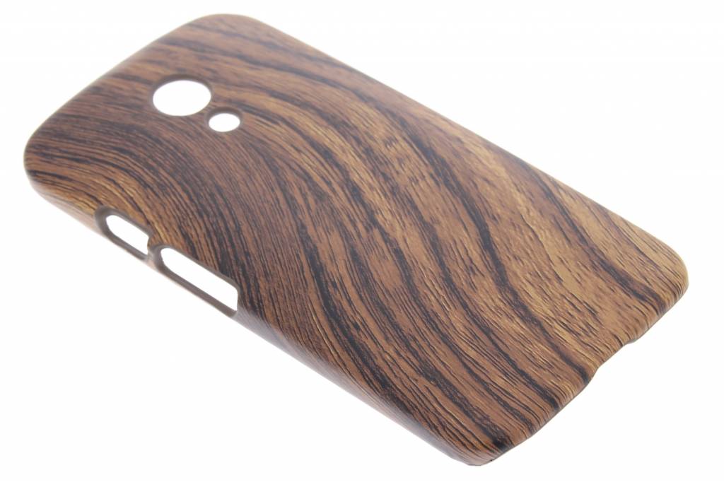 Image of Hout design hardcase hoesje voor de Motorola Moto G 2nd Gen 2014