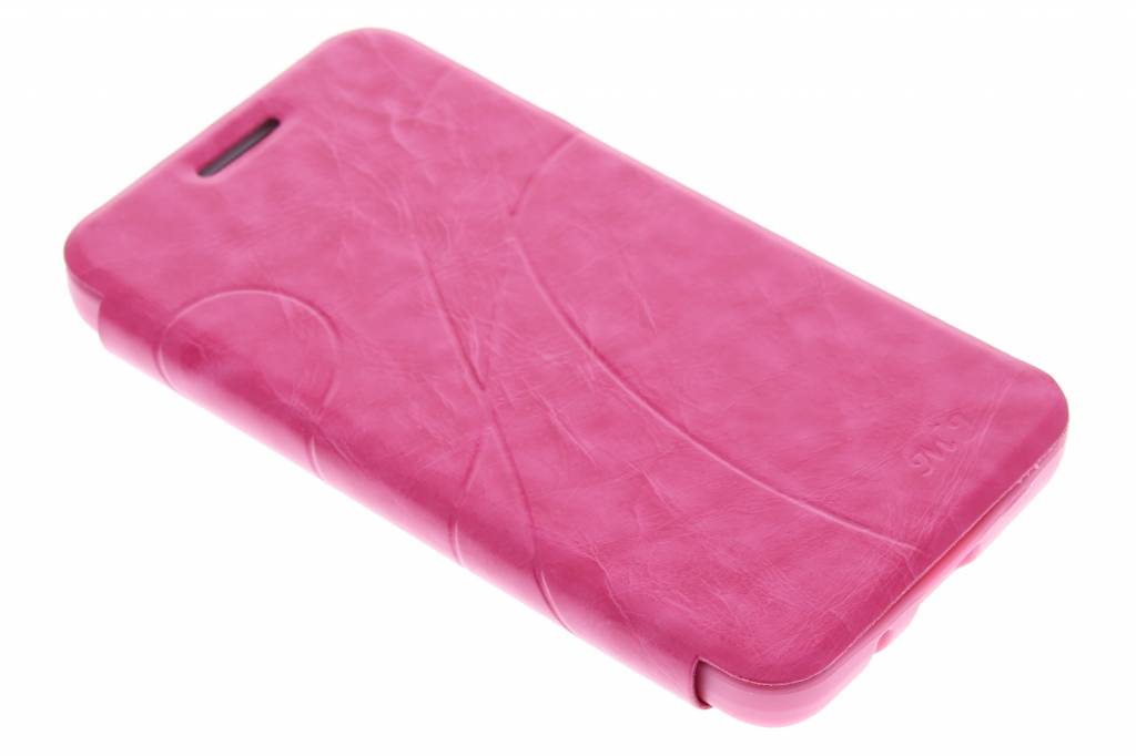 Image of Fuchsia lijnmotief booktype hoes voor de Samsung Galaxy Core 2