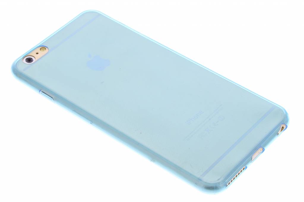 Image of Blauw ultra thin transparant TPU hoesje voor de iPhone 6(s) Plus