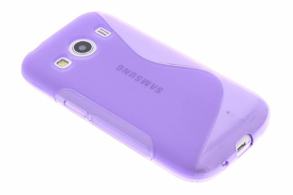 Image of Paars S-line TPU hoesje voor de Samsung Galaxy Ace 4