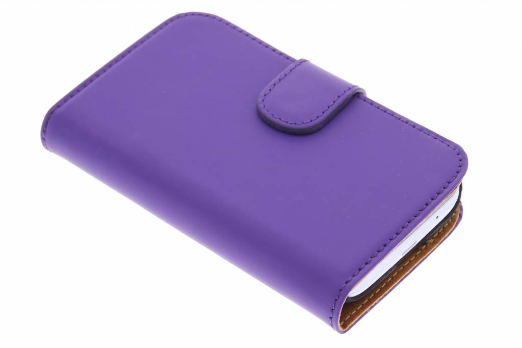 Image of Premium Wallet Case voor de Samsung Galaxy Young 2 - Purple