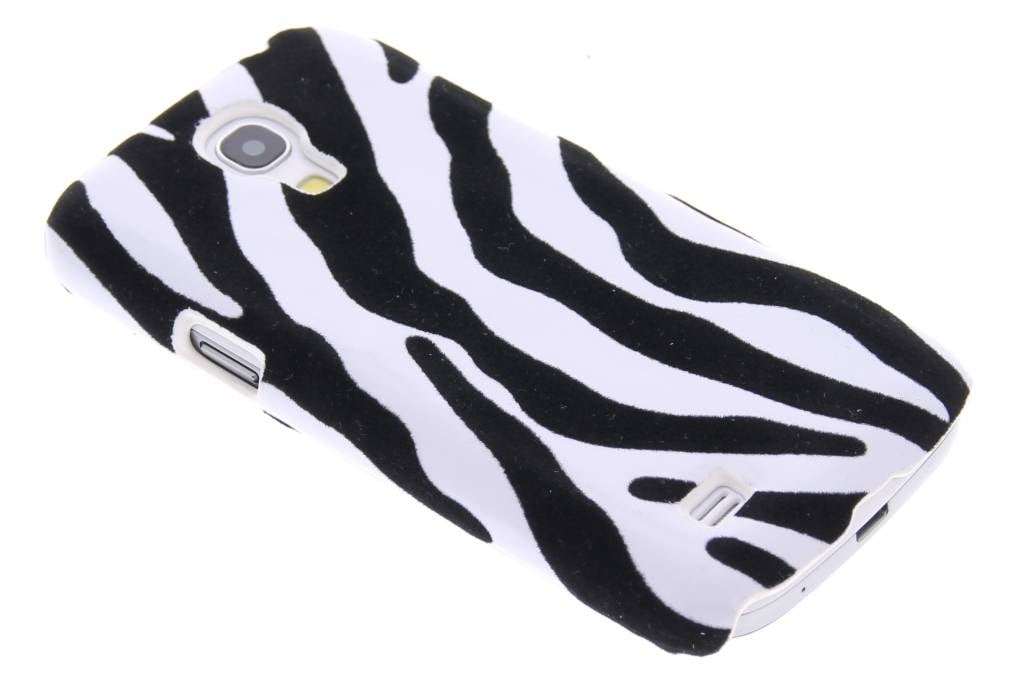 Image of Zebra flock hardcase hoesje voor de Samsung Galaxy S4 Mini