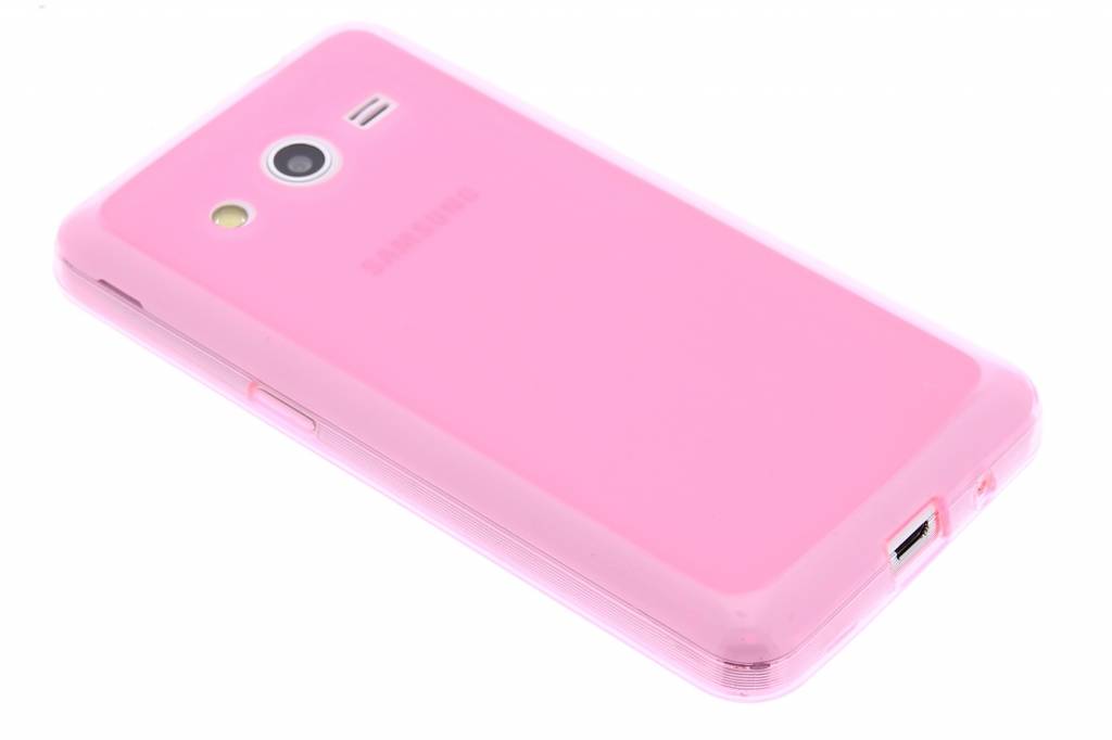 Image of Fuchsia hard siliconen hoesje voor de Samsung Galaxy Core 2