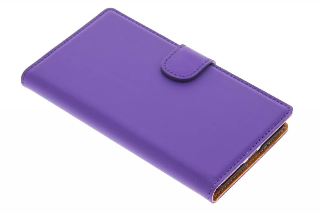 Image of Premium Wallet Case voor de Samsung Galaxy Alpha - Purple