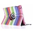 360° draaibare strepen design tablethoes voor de iPad 2 / 3 / 4 360° draaibare strepen design tablethoes voor de iPad 2 / 3 / 4