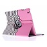 360° draaibare chevron design tablethoes voor de iPad 2 / 3 / 4 360° draaibare chevron design tablethoes voor de iPad 2 / 3 / 4