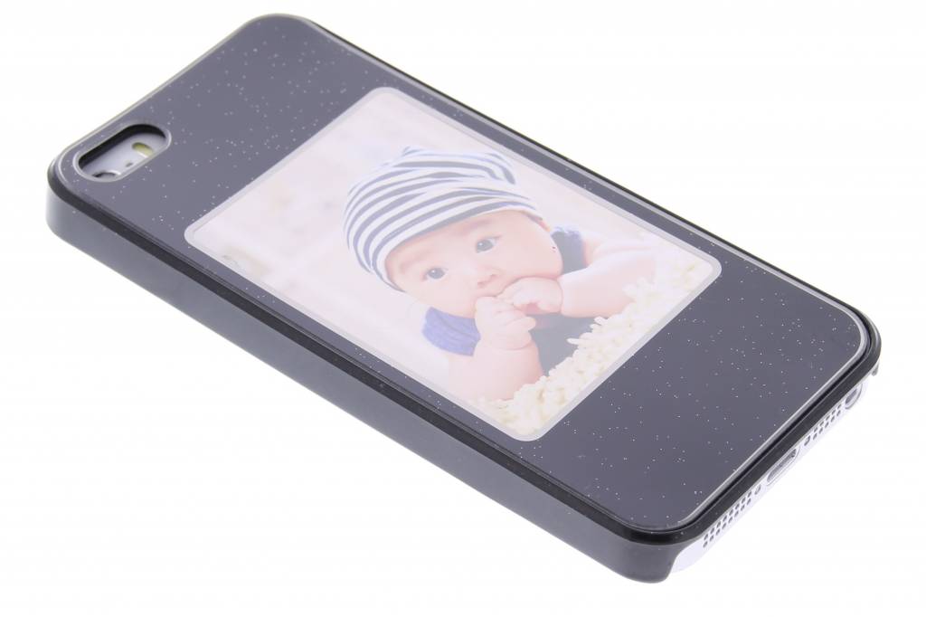 Image of Zwarte fotolijst hardcase voor de iPhone 5 / 5s / SE