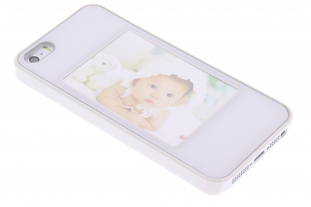 Image of Witte fotolijst hardcase voor de iPhone 5 / 5s / SE