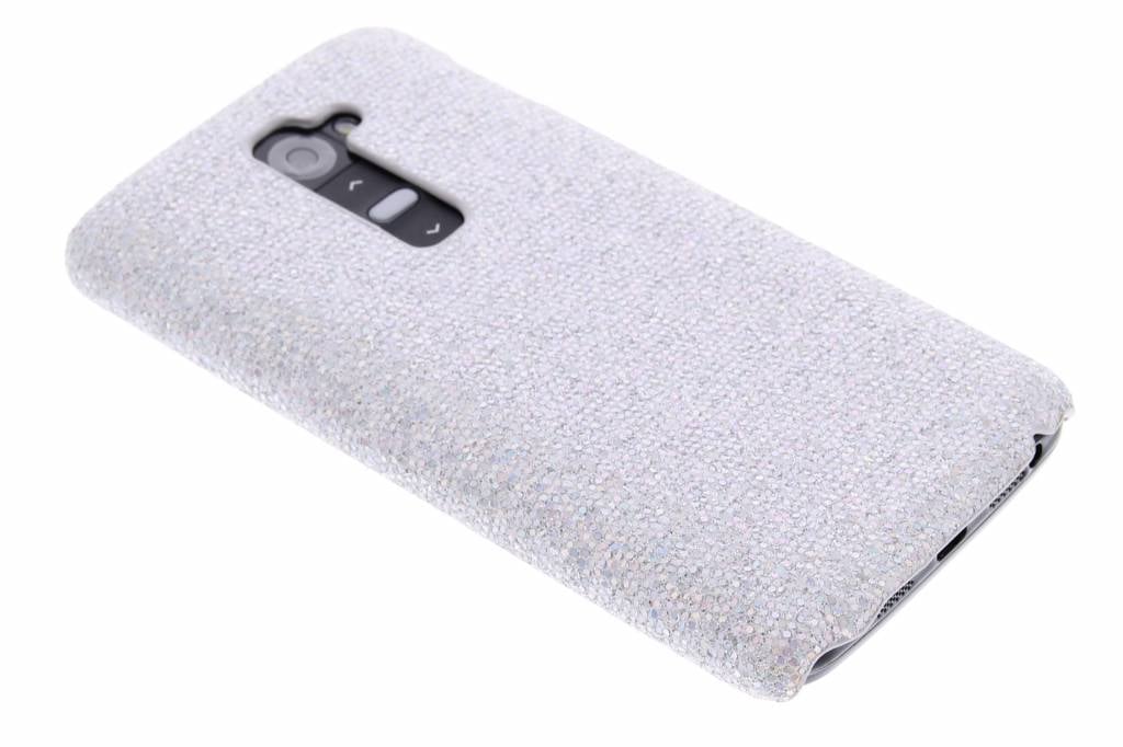 Image of Zilveren glamour design hardcase hoesje voor de LG G2