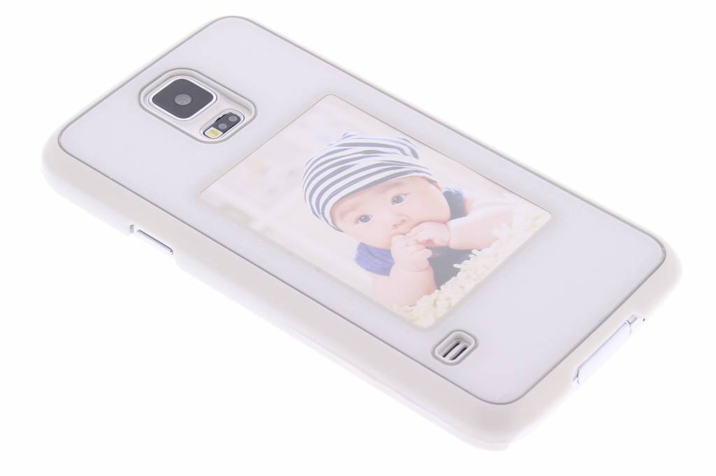 Image of Witte fotolijst hardcase voor de Samsung Galaxy S5 (Plus) / Neo