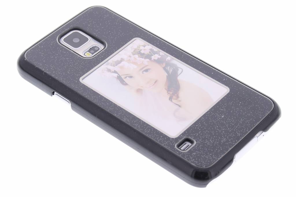 Image of Zwarte fotolijst hardcase voor de Samsung Galaxy S5 (Plus) / Neo