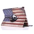 360° draaibare Amerikaanse vlag design tablethoes voor de iPad Air 360° draaibare Amerikaanse vlag design tablethoes voor de iPad Air