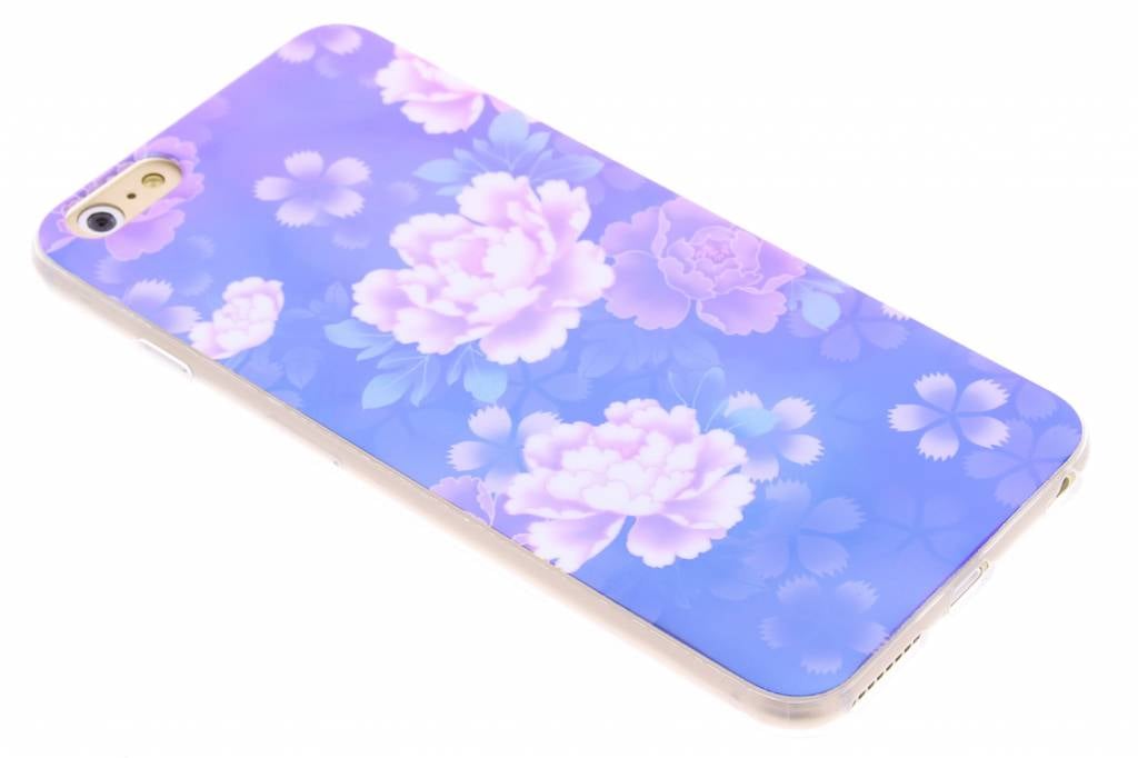 Image of Metallic bloemen design TPU hoesje voor de iPhone 6(s) Plus