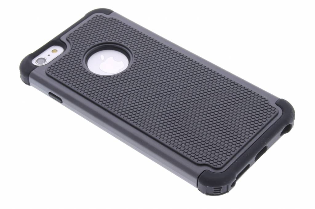 Image of Zwart defender TPU hardcase hoesje voor de iPhone 6(s) Plus