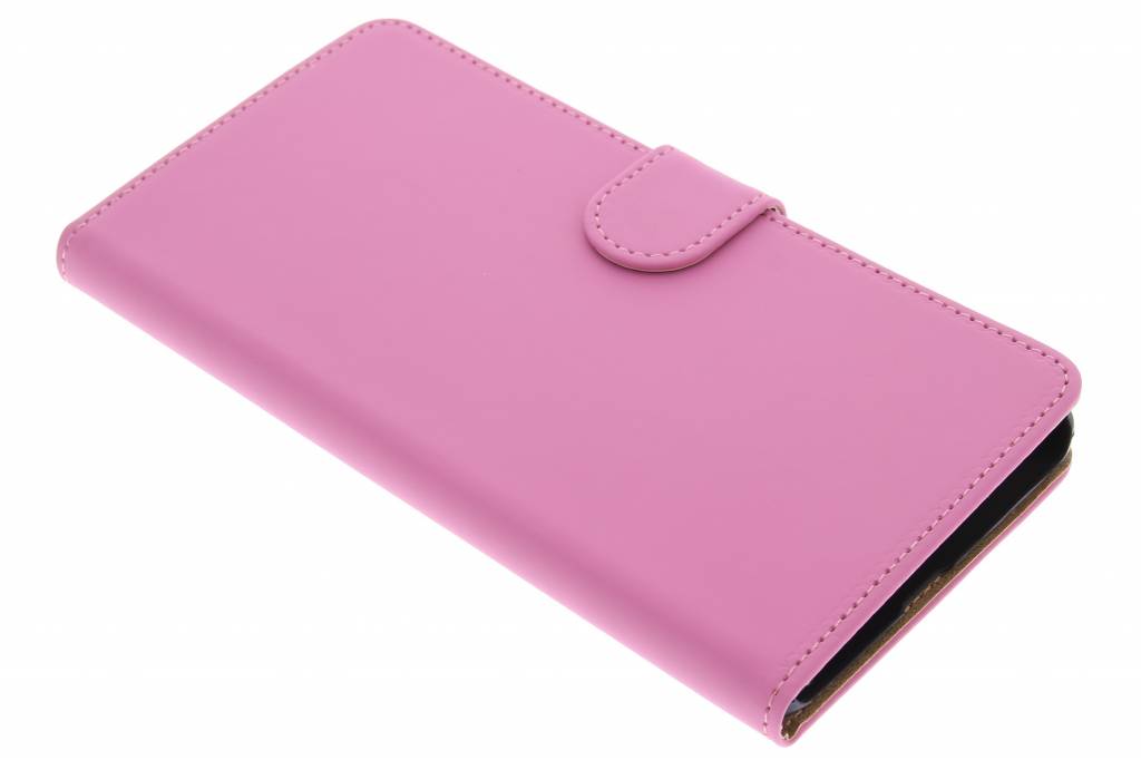 Image of Roze effen booktype hoes voor de Huawei Ascend Mate 7