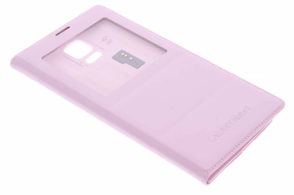 Image of originele S View Cover Galaxy Note 4 - roze