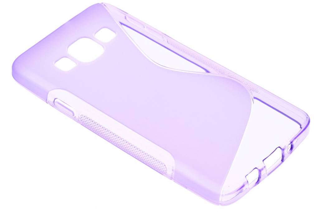 Image of Paars S-line TPU hoesje voor de Samsung Galaxy A3