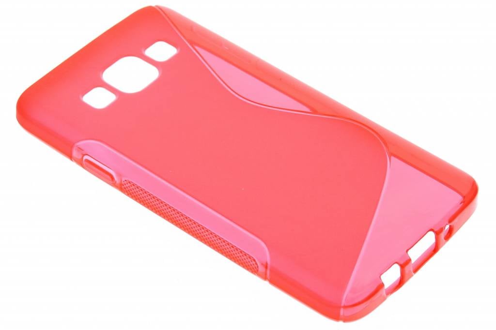 Image of Rood S-line TPU hoesje voor de Samsung Galaxy A3