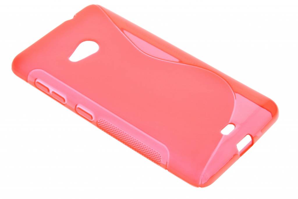 Image of Rood S-line TPU hoesje voor de Microsoft Lumia 535