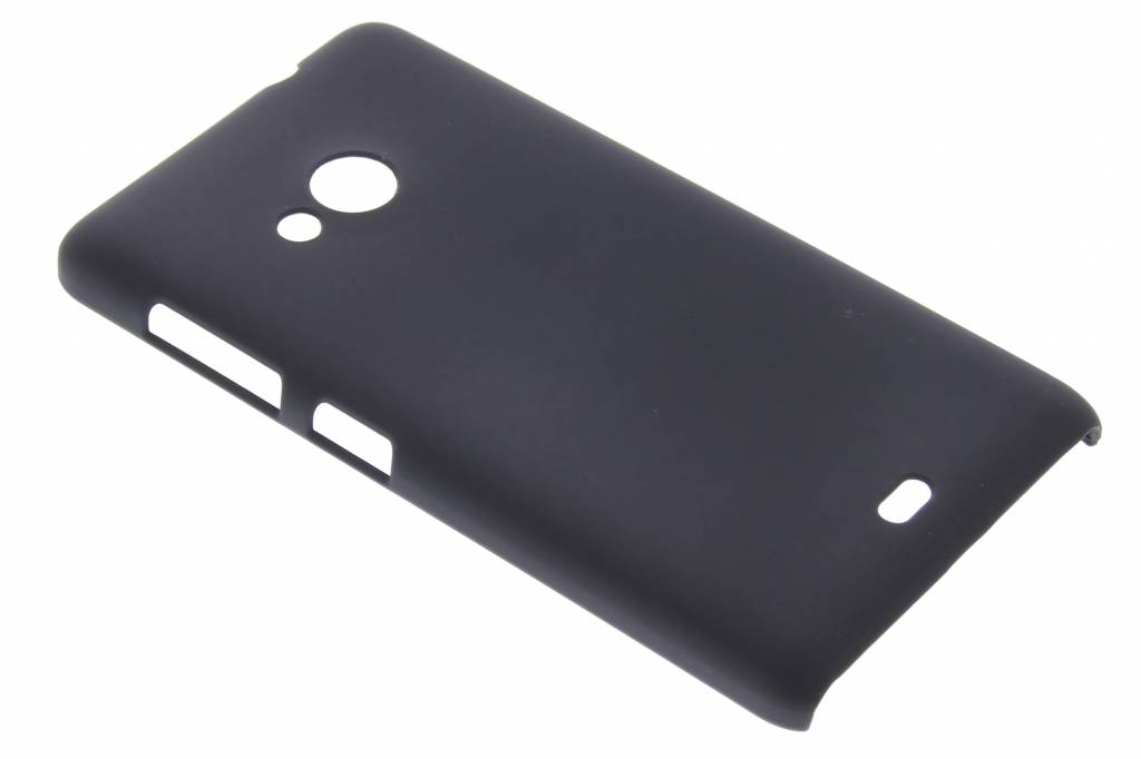 Image of Zwart effen hardcase hoesje voor de Microsoft Lumia 535