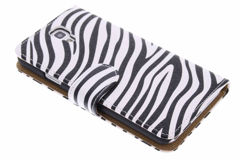 Image of Zebra booktype hoes voor de Samsung Galaxy Note 3 Neo