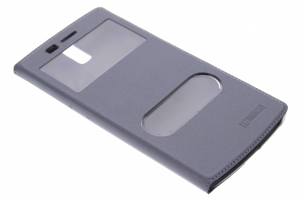 Image of Grijze luxe slim booktype hoes voor de OnePlus One